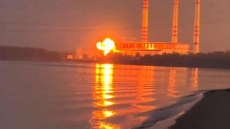 Fire Breaks Out Near Russian Power Plant After Ukrainian Drone Attack: A Deepening Crisis