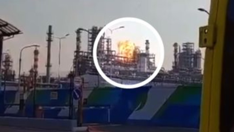 Fire Erupts at Moscow Oil Refinery Following Ukrainian Drone Strike Amid Rising Tensions