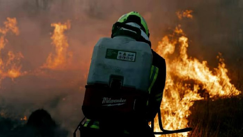 Drone Strike Ignites Fire at Critical Infrastructure in Mykolaiv's Bashtanka District Overnight