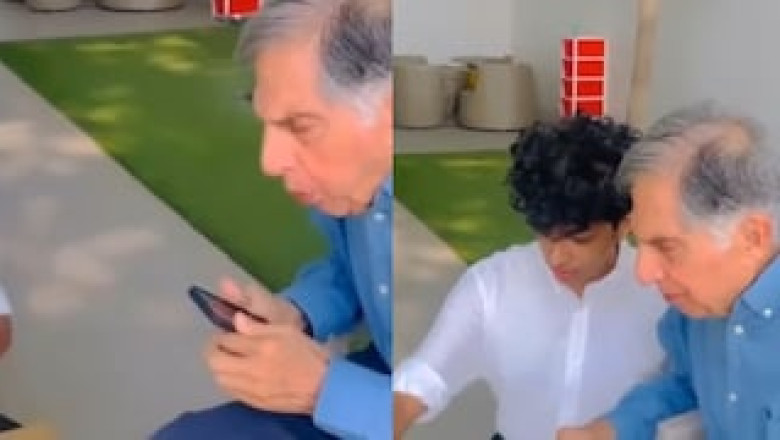 Watch: When Shantanu Naidu Celebrated Ratan Tata's Birthday With A Cupcake