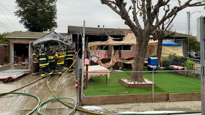SJFD Firefighters Contain Blaze on Dobern Avenue, Nine Displaced