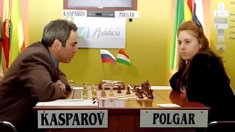 Historic Chess Battle: Judit Polgár Defeats Garry Kasparov in 2002!