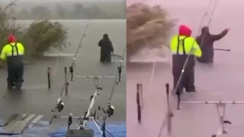 Fisherman Struck by Lightning Twice in One Day and Keeps Fishing!