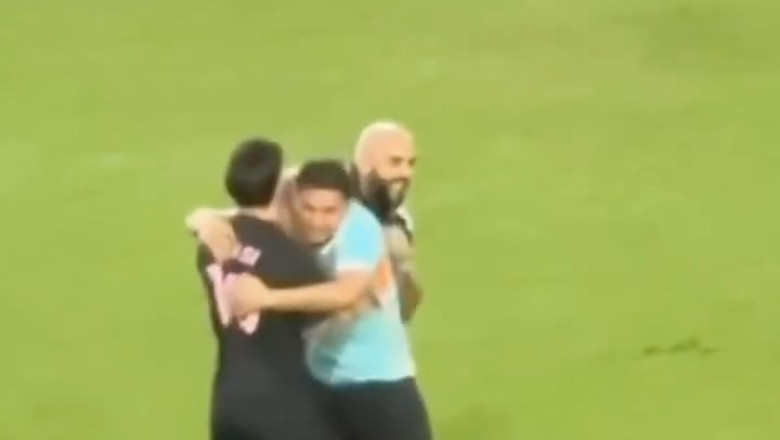 Messi’s Bodyguard Meets His Toughest Opponent Yet: A Viral Showdown!
