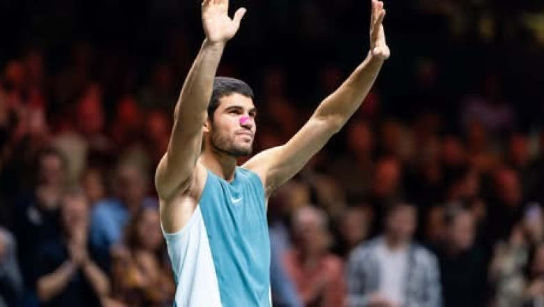 Carlos Alcaraz Hits Milestones at the ABN AMRO Open