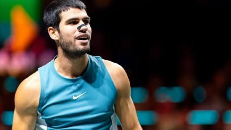 Carlos Alcaraz Makes History with First Indoor Final Appearance